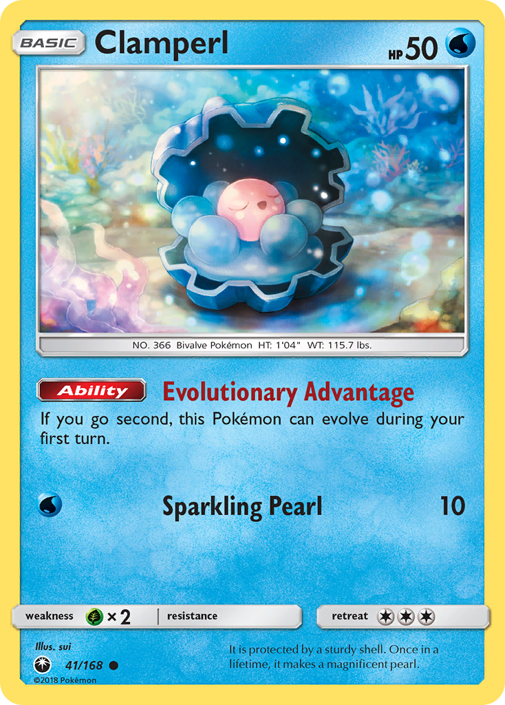 Celestial Storm Clamperl #41/168